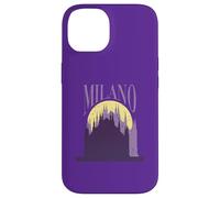Vintage Milan Cathedral Italy Architecture Tourism Landmark Case for iPhone 14