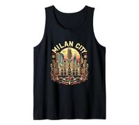 Vintage Milan Italy Gear | Retro Travel Tank Top