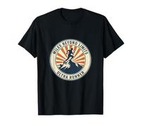 Vintage Miles Beyond Limits Ultra Runner Trail Journey T-Shirt
