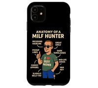 Vintage MILF Hunter Joke Meme Dad Humor Cheesy Pickup Line Case for iPhone 11