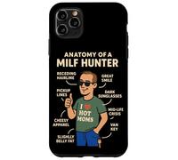 Vintage MILF Hunter Joke Meme Dad Humor Cheesy Pickup Line Case for iPhone 11 Pro Max