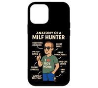 Vintage MILF Hunter Joke Meme Dad Humor Cheesy Pickup Line Case for iPhone 12 mini