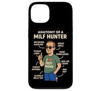 Vintage MILF Hunter Joke Meme Dad Humor Cheesy Pickup Line Case for iPhone 13