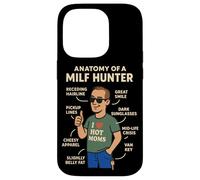 Vintage MILF Hunter Joke Meme Dad Humor Cheesy Pickup Line Case for iPhone 14 Pro