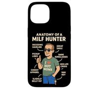 Vintage MILF Hunter Joke Meme Dad Humor Cheesy Pickup Line Case for iPhone 15