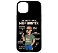 Vintage MILF Hunter Joke Meme Dad Humor Cheesy Pickup Line Case for iPhone 15 Plus