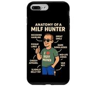 Vintage MILF Hunter Joke Meme Dad Humor Cheesy Pickup Line Case for iPhone 7 Plus/8 Plus