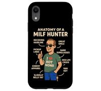 Vintage MILF Hunter Joke Meme Dad Humor Cheesy Pickup Line Case for iPhone XR