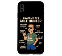 Vintage MILF Hunter Joke Meme Dad Humor Cheesy Pickup Line Case for iPhone XS Max