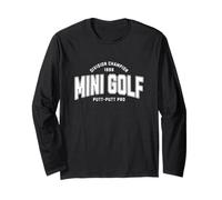 Vintage Mini Golf Champion Sarcastc Long Sleeve T-Shirt