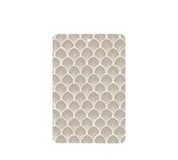 Vintage Mini Scallop Arches On Beige Car Air Fresheners 4 Pcs Hanging Scented Cards Fragrance Scented Cards For Car Aromatherapy Tablets