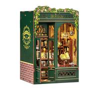 Vintage Miniature Dollhouses Model Building Set With Touch Sensors Lighting Adult Teens Educational Craft Activity Kits Collectible Miniature Craft