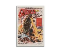 Vintage Minimalist Posters Godzilla X KongSublime Vogue Posters Decorative Painting Canvas Wall Posters Cool Posters And Art Picture Print Modern Family Bedroom Decor Aesthetic Posters 12x18inch(30x