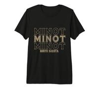Vintage Minot North Dakota Premium T-Shirt
