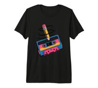 Vintage Mixtape Cassette Pencil Premium T-Shirt