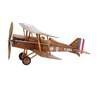 Vintage Model Co RAF SE5a WWI Biplane Rubber-Powered Balsa Wood Aircraft Kit that really flies!