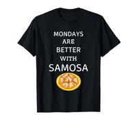 Vintage Mondays Are Better With Samosa Retro Samosa T-Shirt