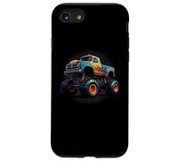 Vintage Monster Birthday Boy This Is How I Roll Kid Loves Case for iPhone SE (2020) / 7/8
