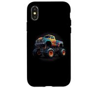 Vintage Monster Birthday Boy This Is How I Roll Kid Loves Case for iPhone X/XS