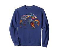 Vintage Monster Crushing It Birthday Boy This Is How I Roll Sweatshirt