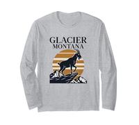 Vintage Montana Mountain Goat Long Sleeve T-Shirt