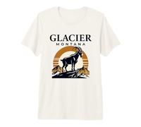 Vintage Montana Mountain Goat Premium T-Shirt