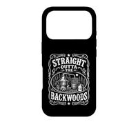 Vintage Moonshine Straight Outta The Backwoods Funny Case for iPhone 17 Pro