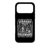 Vintage Moonshine Straight Outta The Backwoods Funny Case for iPhone 17 Pro Max