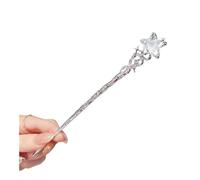 Vintage Moonstone Star Moon Hair Sticks For Women Chinese Style Cross Tassel Hairpin Disk Hair Chopsticks(02)