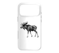 Vintage Moose Print Case for iPhone 17 Pro Max