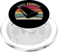 Vintage More Cowbell Funny Sarcastic Humor Music Lover PopSockets PopGrip for MagSafe