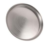 Vintage Moroccan-Inspired round Iron Serving Tray, Silver Handcrafted | Dining Table and Breakfast Use, Photo Prop, Jewelry Organiser, Table Centrepiece