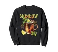Vintage Moscow Mule Drink O'Clock Tropical Cocktail Sweatshirt