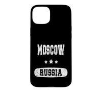 Vintage Moscow Russia Case for iPhone 15 Plus