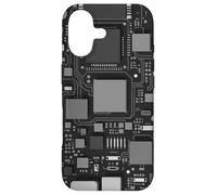 Vintage Motherboard Design with Electronic Circuits Case for iPhone 17