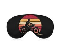 Vintage Motorbike Got Dirt Soft Sleep Eye Mask Effective Light Blocking Blindfold Night Masks for Sleeping Travel