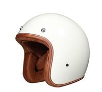 Vintage Motorcycle Helmet Classic Open Face Jet Helmets for Scooter Cruiser ABS Material Road Legal Unisex In All Seasons