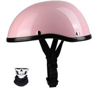 Vintage Motorcycle Jet Helmet Retro Half Motorcycle Helmet DOT/ECE Approved Open Face Motorbike Helmet for Chopper Cruiser Street Scooter