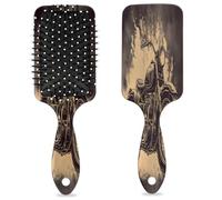 Vintage Motorcycles Transportation Hair Brush Wet Dry Air Cushion Hair Brush Plastic Detangler Hairbrush for Kids Adults Back To School Gift Women Men