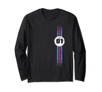 Vintage Motorsport Livery With Classic Race Car Color Stripe Long Sleeve T-Shirt