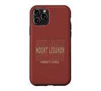 Vintage Mount Lebanon Pennsylvania Case for iPhone 11 Pro