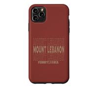 Vintage Mount Lebanon Pennsylvania Case for iPhone 11 Pro Max