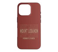 Vintage Mount Lebanon Pennsylvania Case for iPhone 16 Pro