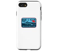 Vintage Mount Saint Helens Washington Retro Style Volcano Case for iPhone SE (2020) / 7/8