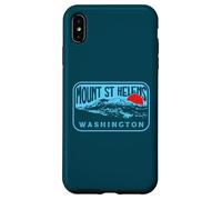 Vintage Mount Saint Helens Washington Retro Style Volcano Case for iPhone XS Max