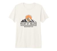 Vintage Mount St. Helens Washington - Mountain Souvenir Premium T-Shirt