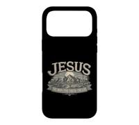 Vintage Mountain Rope Lettering Enduring Values Case for iPhone 17 Pro Max