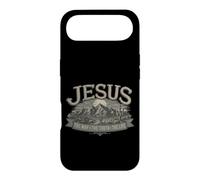 Vintage Mountain Rope Lettering Enduring Values Case for iPhone Air