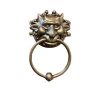 Vintage Mouth Gate Handle Vivid Resin Door Handle Dragon Wall Hanging Door Knocker Classics Gate Puller(Style A)