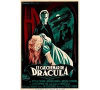 - Vintage Movie Poster Le Cauchemar de Dracula The Horror of Dracula - 11x17